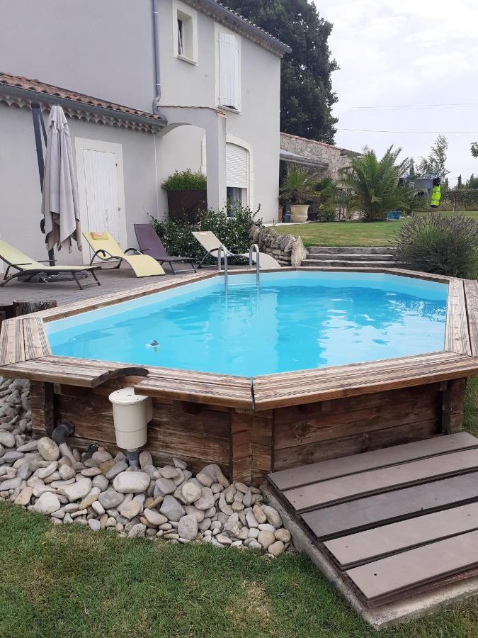 Villa Accueillante A Colonzelle Avec Piscine Privee エクステリア 写真