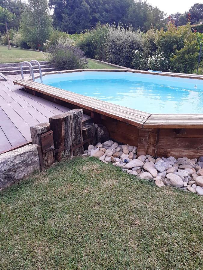 Villa Accueillante A Colonzelle Avec Piscine Privee エクステリア 写真