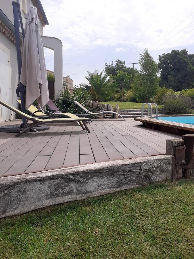 Villa Accueillante A Colonzelle Avec Piscine Privee エクステリア 写真